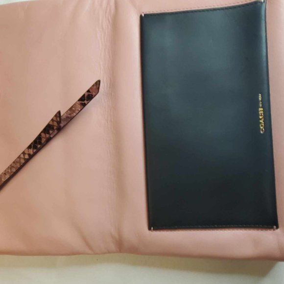 Coach Pink Snakeskin Crossbody - Picture 5 of 10